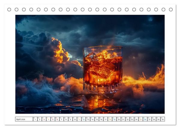 Produktbild: Spirit of Whisky (Tischkalender 2026 DIN A5 quer), CALVENDO Monatskalender