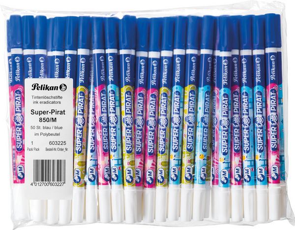 Produktbild: PELIKAN Tintenl&ouml;scher Super Pirat&reg;, Spitze breit Packung zu 50 St&uuml;ck