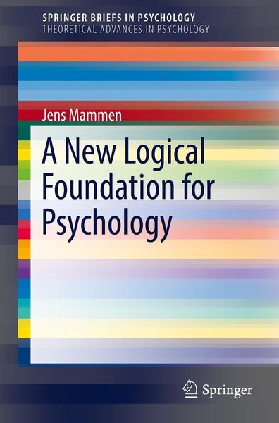 Produktbild: A New Logical Foundation for Psychology