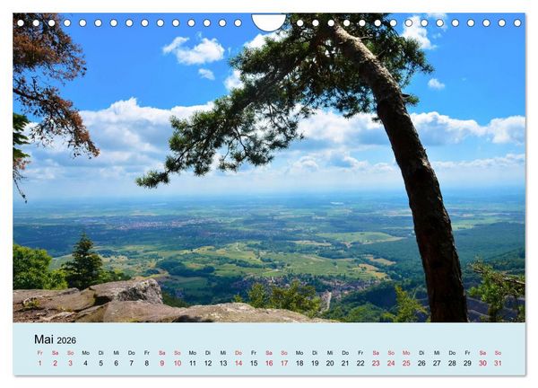 Produktbild: Elsass- und Vogesentr&auml;ume (Wandkalender 2026 DIN A4 quer), CALVENDO Monatskalender