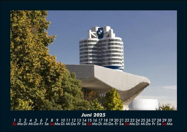 Produktbild: M&uuml;nchen 2025 Fotokalender DIN A5