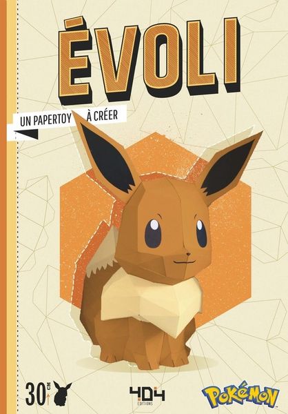 Produktbild: Evoli : Pok&eacute;mon : un papertoy &agrave; cr&eacute;er