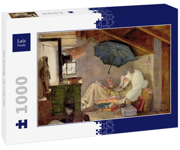 Lais Puzzle Carl Spitzweg - Der arme Poet 1000 Teile