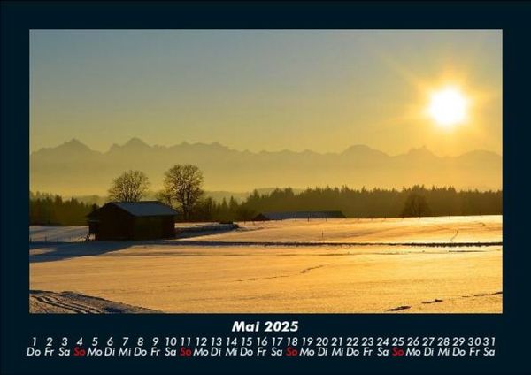 Produktbild: Sonnenunterg&auml;nge 2025 Fotokalender DIN A5