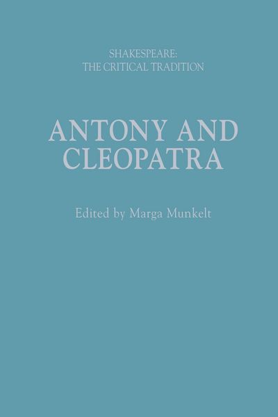 Produktbild: Antony and Cleopatra