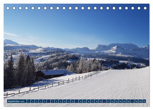 Produktbild: Sella Ronda (Tischkalender 2026 DIN A5 quer), CALVENDO Monatskalender