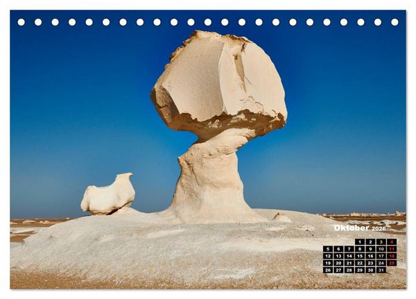 Produktbild: &Auml;gypten &ndash; westliche W&uuml;sten (Tischkalender 2026 DIN A5 quer), CALVENDO Monatskalender