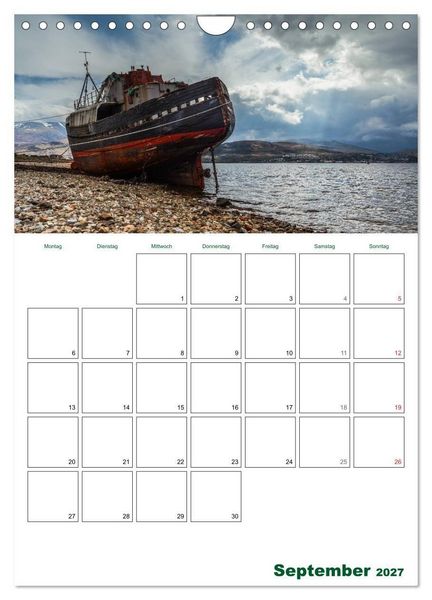 Produktbild: Schottland Entdeckungstour (Wandkalender 2027 DIN A4 hoch), CALVENDO Monatskalender