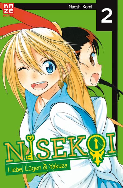 Nisekoi 02, Taschenbuch von Naoshi Komi, Pegasus Manga, 978-2-88921-232-3