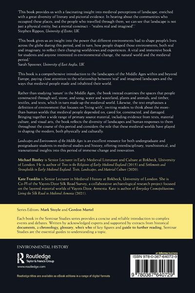 Produktbild: Landscapes and Environments of the Middle Ages