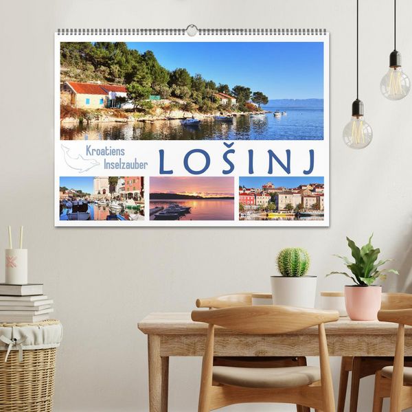 Produktbild: Kroatiens Inselzauber, Losinj (Wandkalender 2026 DIN A2 quer), CALVENDO Monatskalender