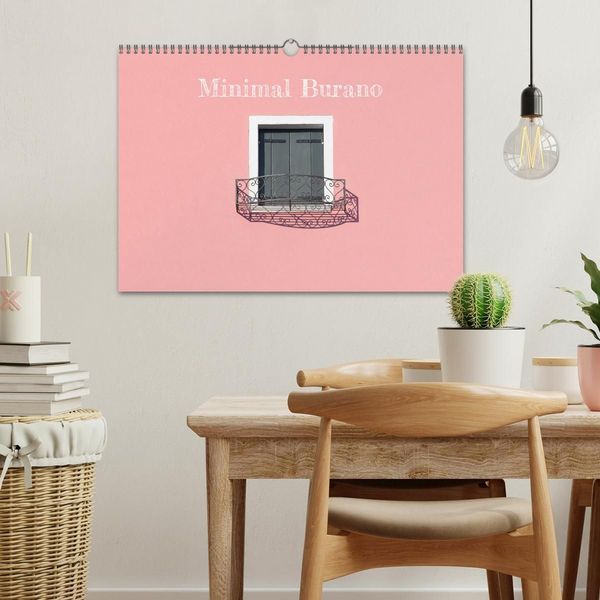 Produktbild: Minimal Burano (Wandkalender 2027 DIN A3 quer), CALVENDO Monatskalender