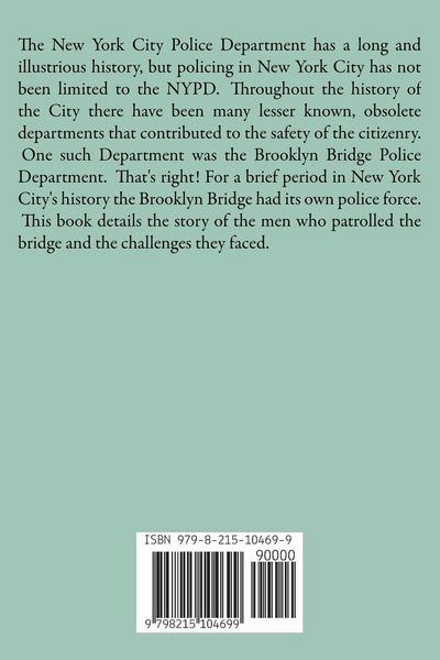 Produktbild: The Brooklyn Bridge Police Department