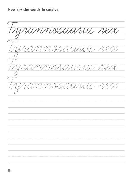 Produktbild: Practice Writing with Dinosaurs!