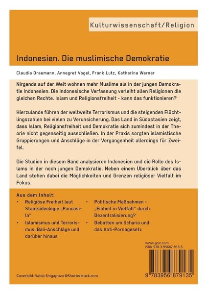 Produktbild: Indonesien. Die muslimische Demokratie