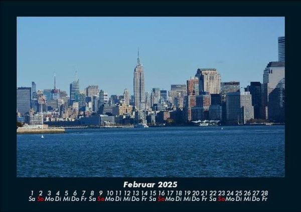 Produktbild: New York 2025 Fotokalender DIN A5