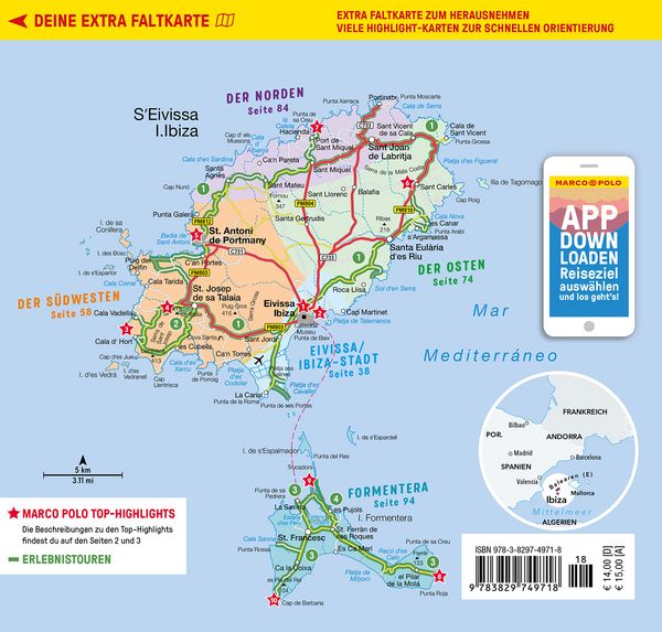 Produktbild: MARCO POLO Reisef&uuml;hrer Ibiza, Formentera