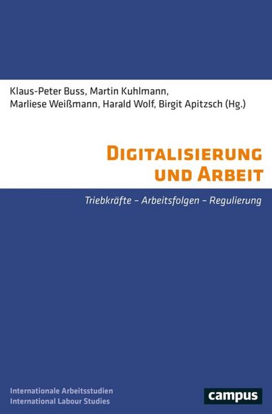 Produktbild: Digitalisierung und Arbeit