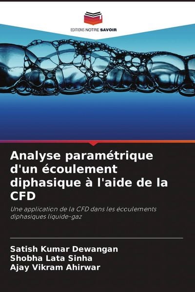 Produktbild: Analyse param&eacute;trique d'un &eacute;coulement diphasique &agrave; l'aide de la CFD