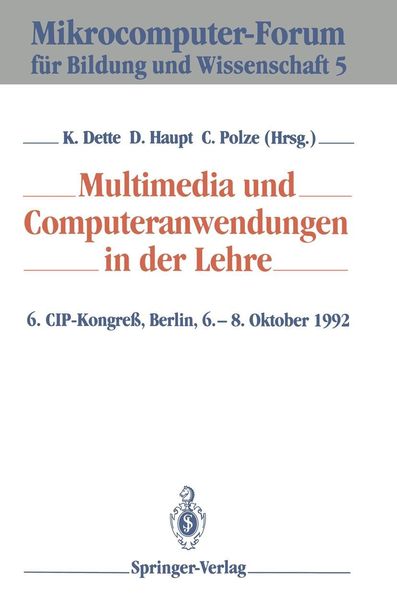 Produktbild: Multimedia und Computeranwendungen in der Lehre