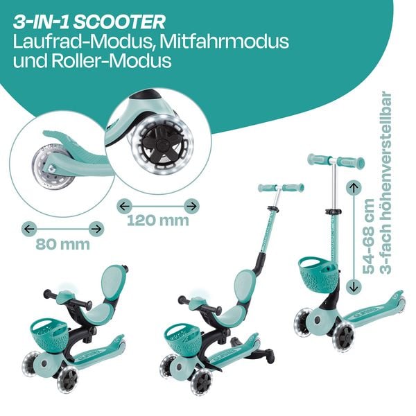 Produktbild: GLOBBER GO-UP BABY 360 LIGHTS mint
