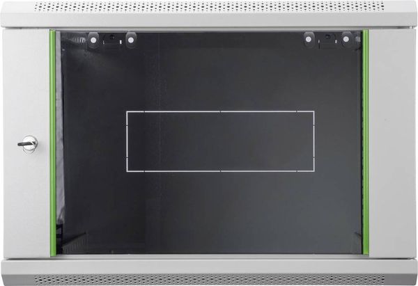 Produktbild: Digitus DN-19 07-U-EC 19 Zoll Wandgeh&auml;use (B x H x T) 600 x 416 x 450 mm 7 HE Lichtgrau (RAL 7035)