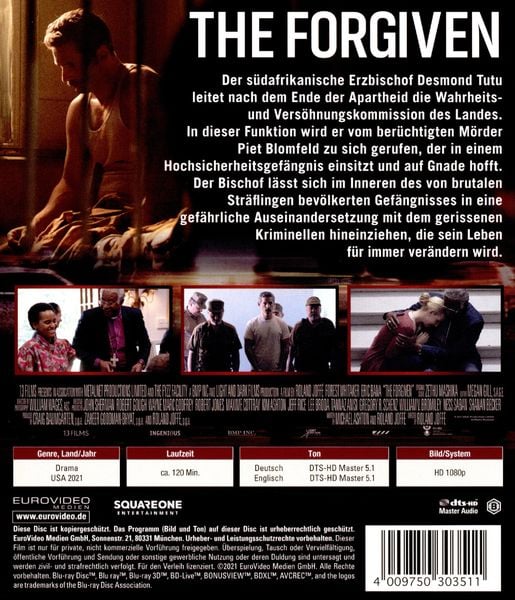 Produktbild: The Forgiven - Ohne Vergebung gibt es keine Zukunft