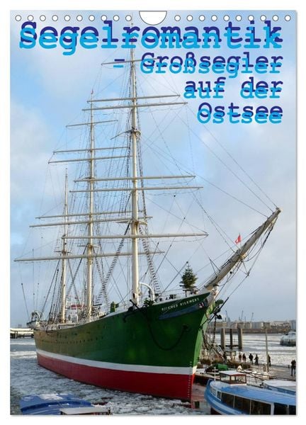 Produktbild: Segelromantik - Gro&szlig;segler auf der Ostsee (Wandkalender 2026 DIN A4 hoch), CALVENDO Monatskalender