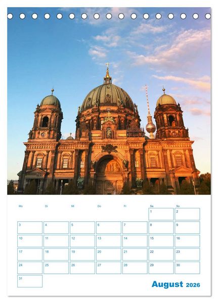 Produktbild: BERLIN geht immer (Tischkalender 2026 DIN A5 hoch), CALVENDO Monatskalender