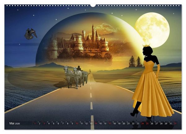 Produktbild: Ladies first by Mausopardia (Wandkalender 2026 DIN A2 quer), CALVENDO Monatskalender