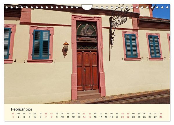 Produktbild: Sch&ouml;nes Alzey - Fachwerk, Wein und Rossmarktplatz (Wandkalender 2026 DIN A4 quer), CALVENDO Monatskalender