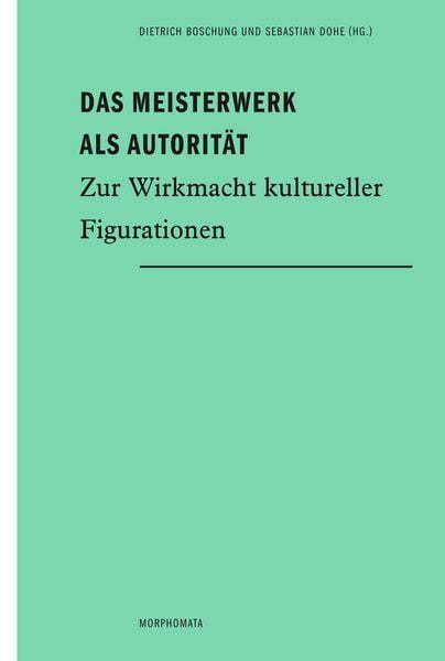 Produktbild: Das Meisterwerk als Autorit&auml;t