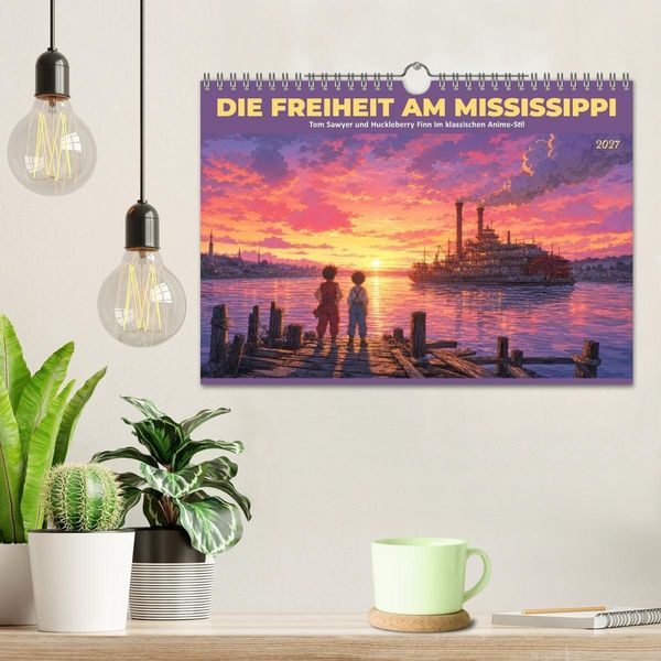 Produktbild: Die Freiheit am Mississippi (Wandkalender 2027 DIN A4 quer), CALVENDO Monatskalender