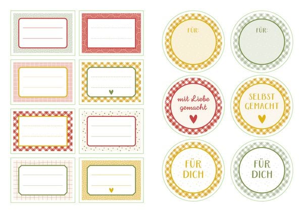 Produktbild: Deko-Sticker - &Auml;pfel