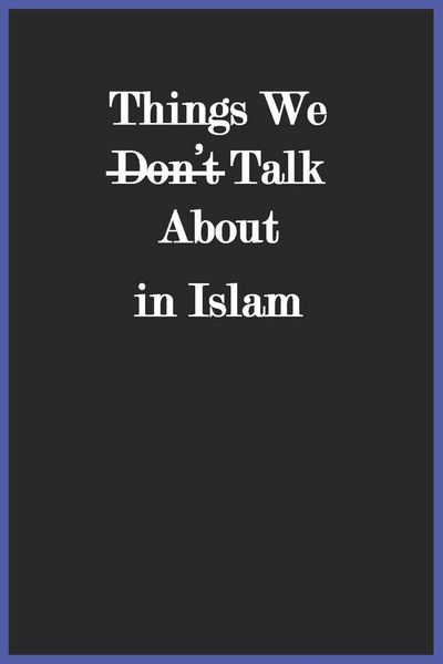 Produktbild: Things We Don't Talk About in Islam