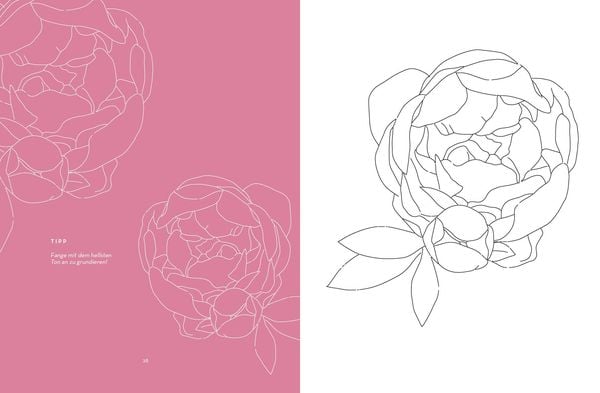 Produktbild: Flowers mit Lana: Ausmalen und entspannen mit Lanaarts23