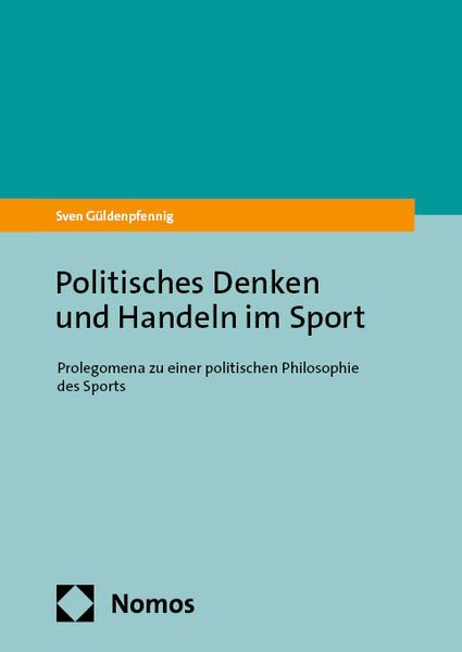 Produktbild: Politisches Denken und Handeln im Sport