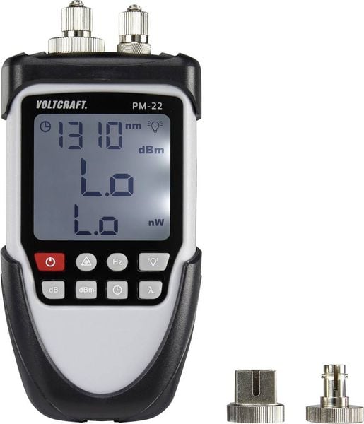 Produktbild: VOLTCRAFT Glasfaserpr&uuml;fger&auml;t PM-22 PM-22 Geeignet f&uuml;r FC, ST, SC