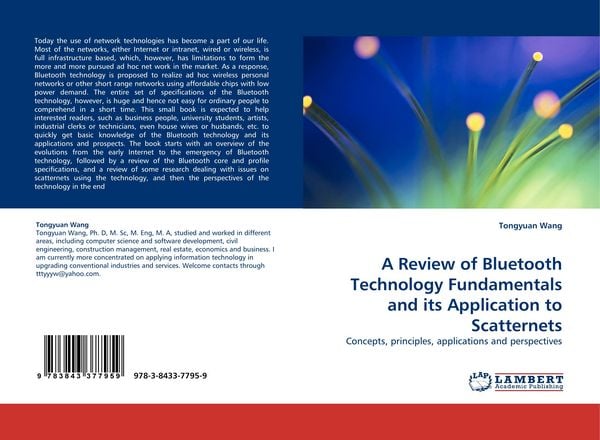 Produktbild: A Review of Bluetooth Technology Fundamentals and its Application to Scatternets
