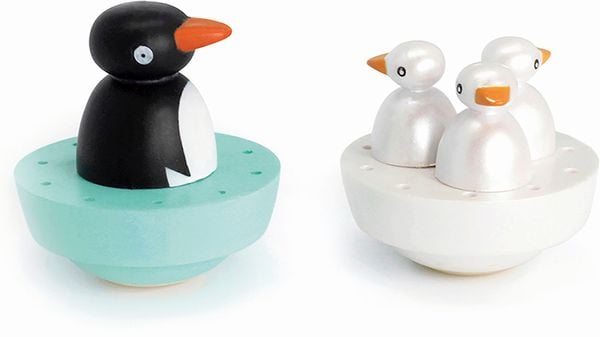 Trousselier - Spieluhr mit tanzenden Pinguine, magnetisch