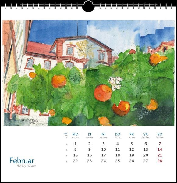 Produktbild: Bodensee Aquarell 2027