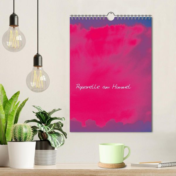 Produktbild: Aquarelle am Himmel (Wandkalender 2026 DIN A4 hoch), CALVENDO Monatskalender