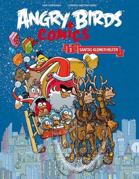Angry Birds Comicband 3 - Hardcover, Gebundene Ausgabe von Kari Korhonen, Cross Cult Entertainment, 978-3-86425-592-2