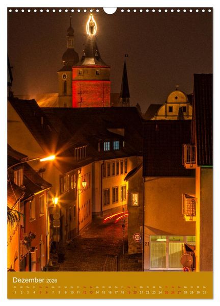Produktbild: Kitzingen im Hochformat (Wandkalender 2026 DIN A3 hoch), CALVENDO Monatskalender