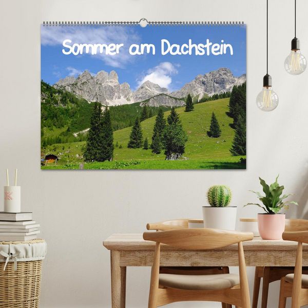 Produktbild: Sommer am Dachstein (Wandkalender 2026 DIN A2 quer), CALVENDO Monatskalender