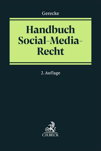 Produktbild: Handbuch Social-Media-Recht