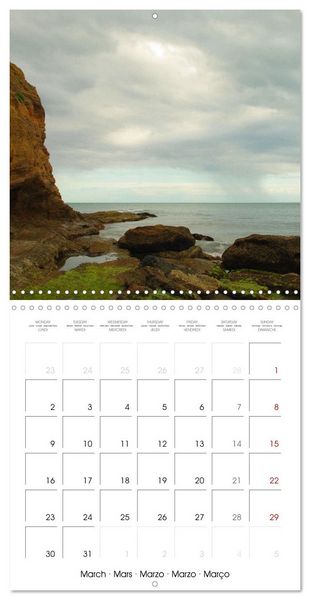 Produktbild: H&eacute;rault Cap d'Agde (Calendrier mural carr&eacute; 2026 30x30 cm) Calendrier double avec une page pour vos prises de notes
