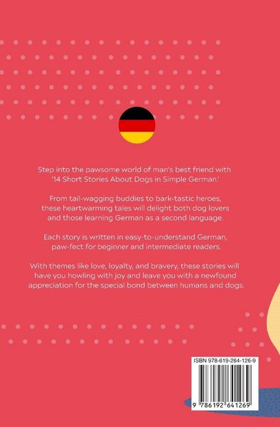Produktbild: Short Stories About Dogs in Intermediate German (B1-B2 CEFR)