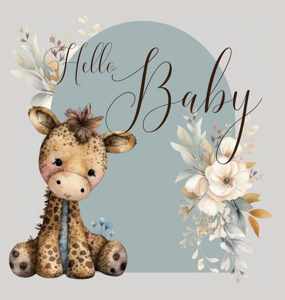 Produktbild: Hello Baby, Baby Shower Guest Book (hardback)