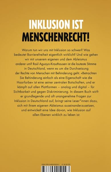 Produktbild: Wer Inklusion will, findet einen Weg. Wer sie nicht will, findet Ausreden.